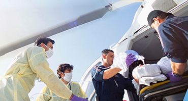 Air Evacuation medical team